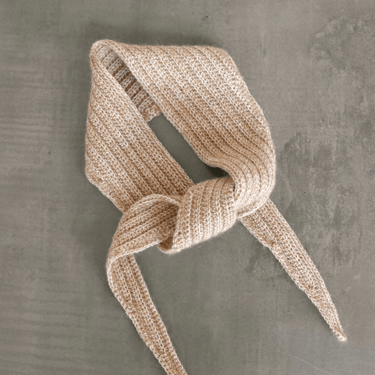 Scarf de Luxe – Hæklet tørklæde opskrift | GAIA