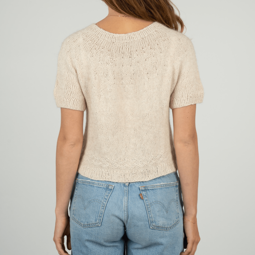 Hanne Rimmen - Cherry Blossom Tee - Gaia Garn -