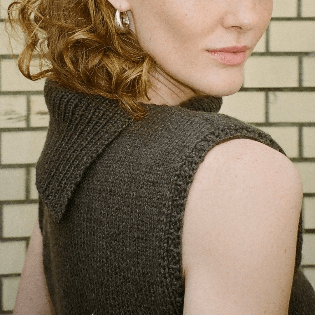 Mathilde Roien - Isa Vest Opskrift - Gaia Garn -