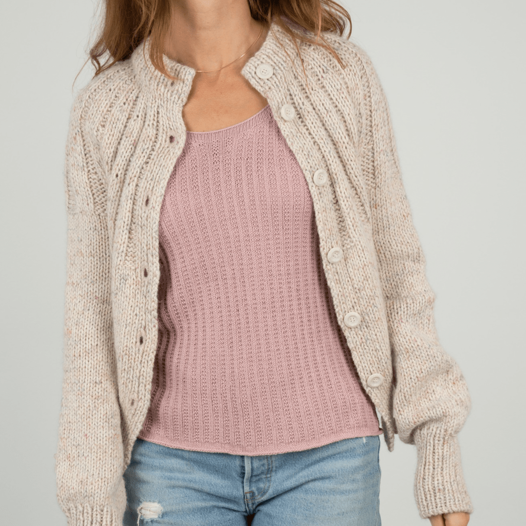 PetiteKnit - Sunday Cardigan - Gaia Garn -