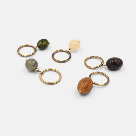 Maskemarkører med natursten