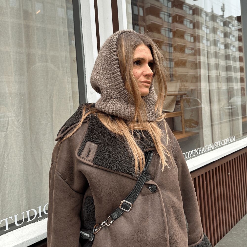 Coco Amour Knitwear – Hebrides Hood - GAIA - 