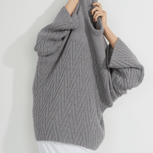 Lene Holme Samsøe / leKnit - Woodlark Sweater (Linen Tweed) - Gaia Garn - 