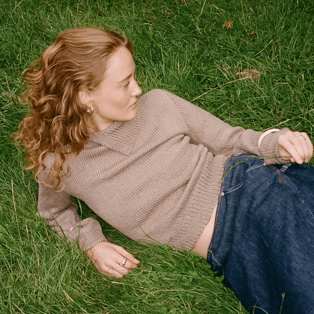 Mathilde Roien - Arlinda Sweater Opskrift - Gaia Garn - 