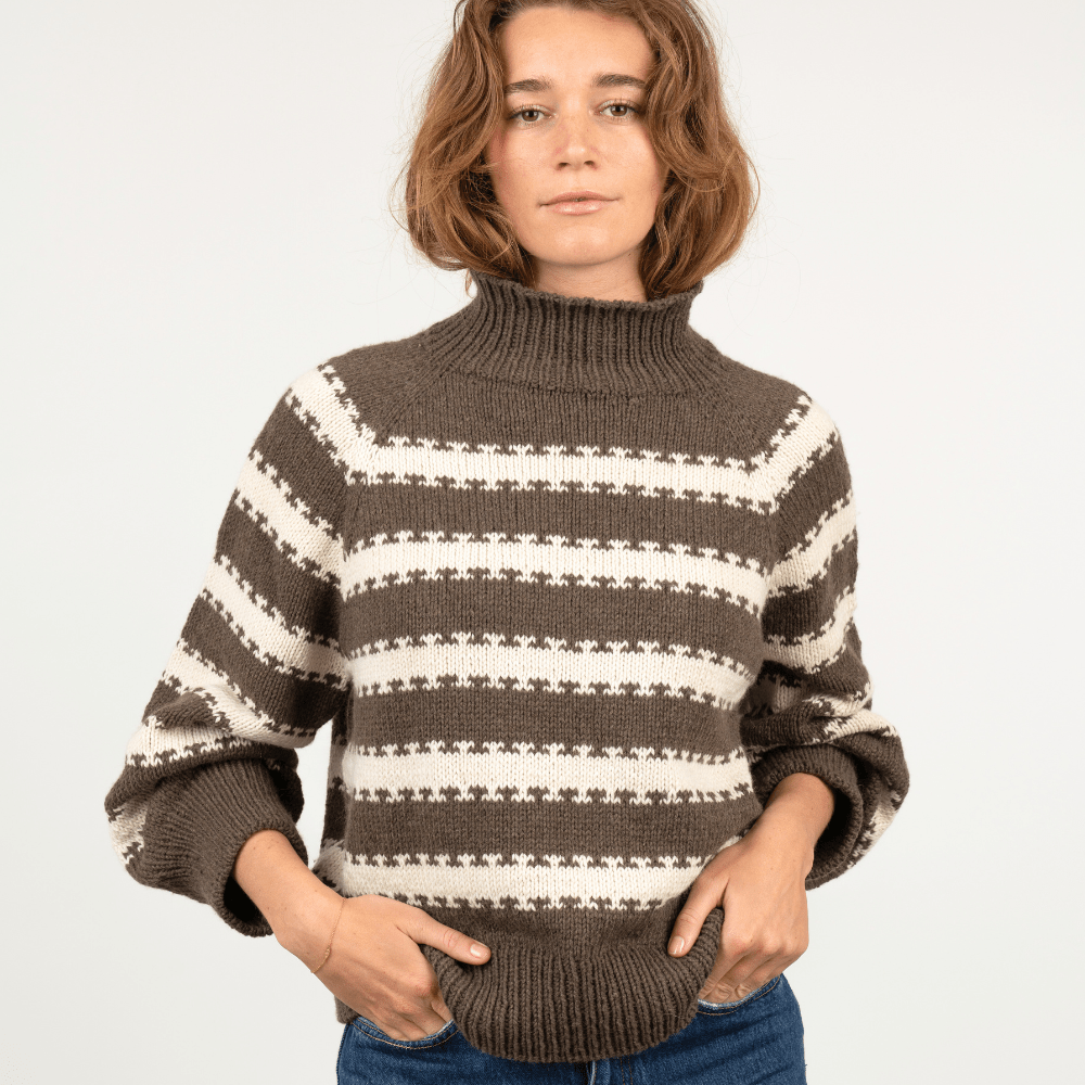 PetiteKnit - Key Sweater - Gaia Garn - 