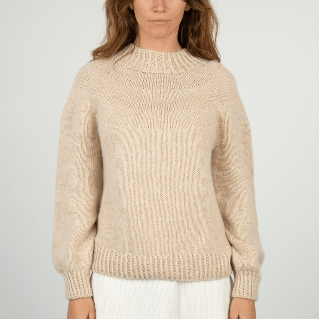 PetiteKnit, Novice Sweater - GAIA, forfra